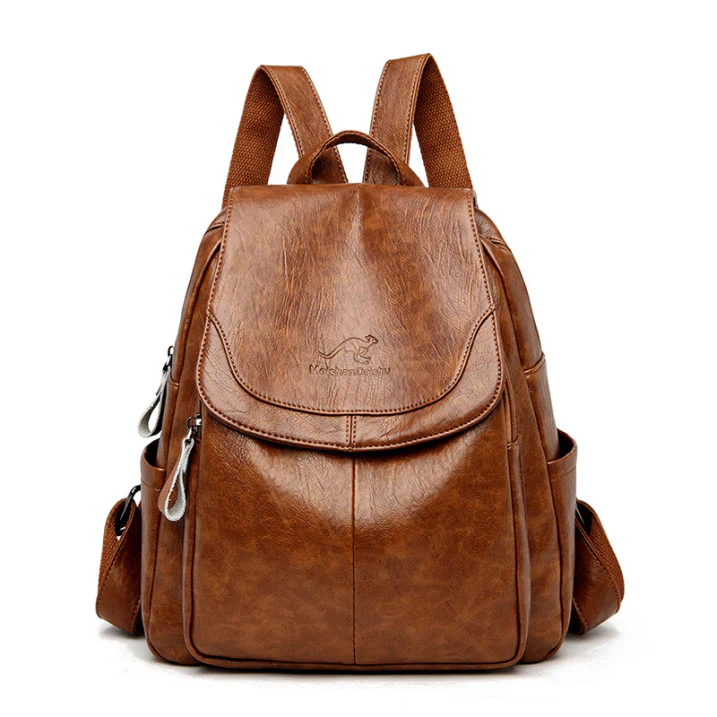 Chic and Secure Organised Travel Anti-Theft Backpack for Stylish Women - Image 5