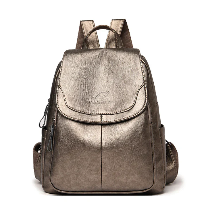 Chic and Secure Organised Travel Anti-Theft Backpack for Stylish Women - Image 7