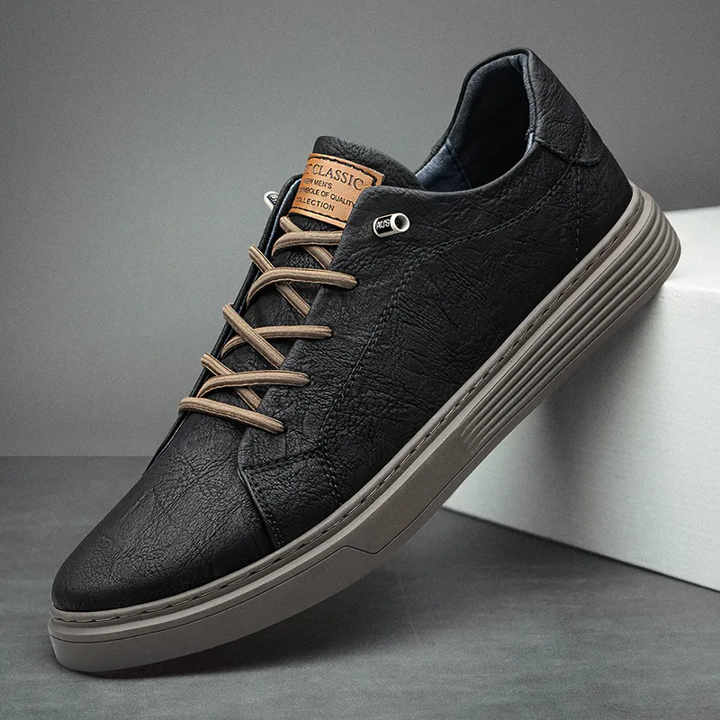 Retro Fashion Lace Outdoor Men's Sneakers - Image 3